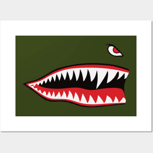 Flying Tigers Shark Nose Posters and Art